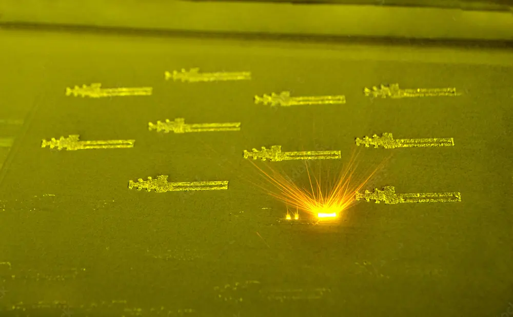 Illustration photo of laser engraving