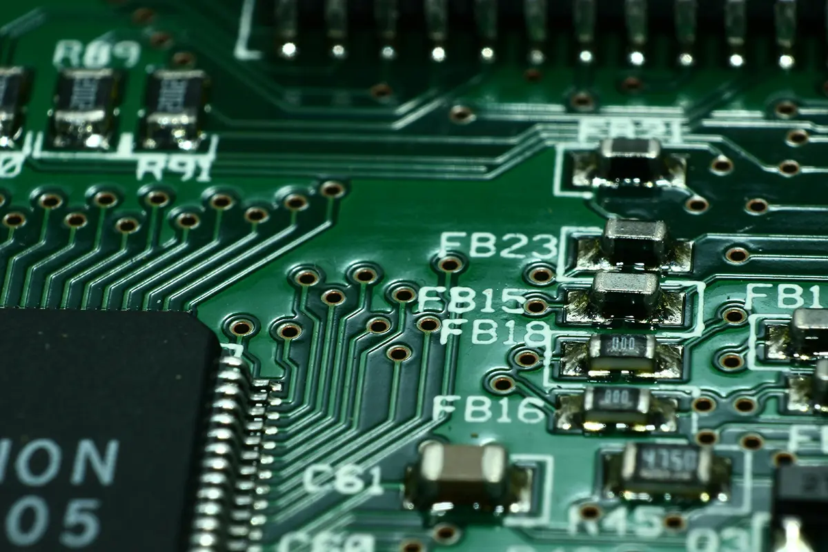 Illustration photo of precision electronics
